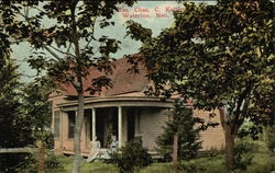 Residence of Chas. C. Kellett Waterloo, NE Postcard Postcard