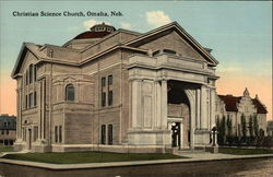 Christian Science Church Omaha, NE Postcard Postcard