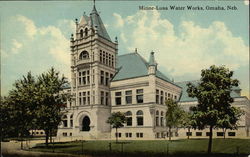 Minne-Lusa Water Works Omaha, NE Postcard Postcard