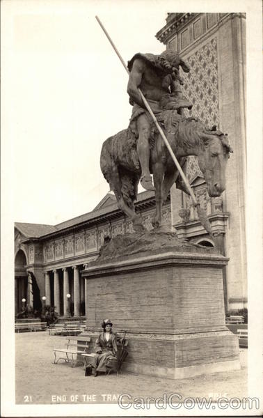 End Of The Trail Sculpture By James Earle Fraser 1915 Panama Pacific Exposition