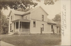 M.E. Parsonage Mount Morris, IL Postcard Postcard