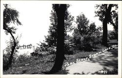 Park Scene Storm Lake, IA Postcard Postcard