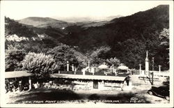 View from Lookout Mountain - U.S.70 Old Fort, NC Postcard Postcard