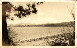 Lake Tahoe Kings Beach, CA Postcard Postcard