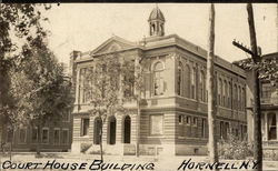 Court House Building Hornell, NY Postcard Postcard