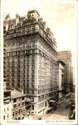 The Bellevue Stratford Hotel Philadelphia, PA Postcard Postcard