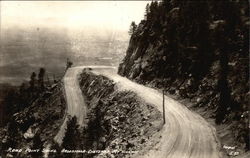 Rond Point Swing, Broadmoor-Cheyenne Mt. Highway Postcard