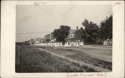 Marching in Parade Postcard