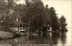 The Boulders, Point Breeze on Lake Wentworth Postcard