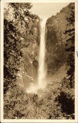 Bridal Veil Fall, Yosemite Yosemite National Park Postcard Postcard