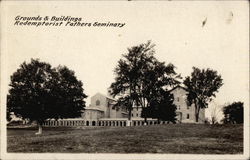 Grounds & Buildings, Redemptionist Fathers Seminary Postcard