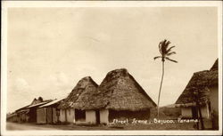 Street Scene Bejuco, Panama Postcard Postcard