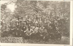 Clambake Given by the Black Gang, U.S.S. Texas Newport, RI Postcard Postcard