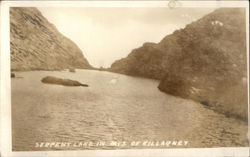 Serpent Lake in Mountains of Killarney Ireland Postcard Postcard