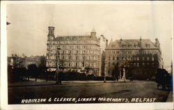 Robinson & Cleaver Building, Linnen Merchants Postcard