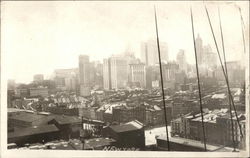 View of Skyscrapers Postcard