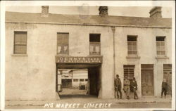 Denny's Yard for Receiving Pigs, Pig Market Limerick, Republic of Ireland Postcard Postcard