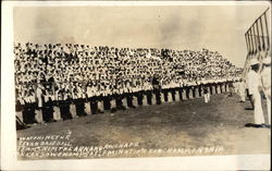 Watching the USS Texas Baseball Team Postcard