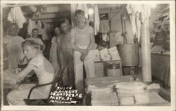 U.S.S. Texas - Ship's Laundry Navy Postcard Postcard