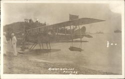 Navy Airplane Postcard Postcard