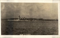 H.M.S. Tiger Navy Postcard Postcard