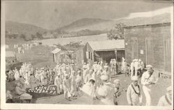 US Sailors Ashore in Culebra, PR Postcard