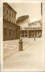 Bow of the"Arizona" Navy Postcard Postcard