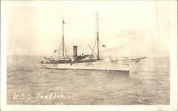 U.S.S. Yankton Postcard