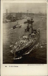 U.S.S. Texas Boats, Ships Postcard Postcard