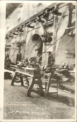 Machine Shop in the Prison Postcard