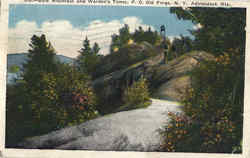 Bald Mountain And Warden's Tower Postcard