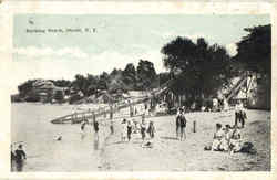 Bathing Beach Postcard