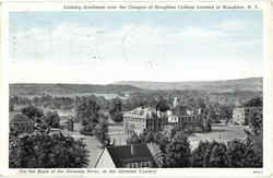 Looking Southeast Over The Campus Of Houghton College New York Postcard Postcard