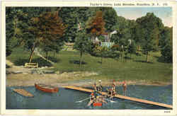 Taylor's Grove, Lake Moraine Hamilton, NY Postcard Postcard