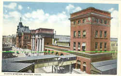 North Station Postcard