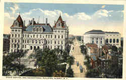 State Capitol And Educational Building Postcard