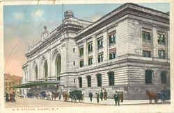 R. R. Station Postcard