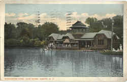 Lake House, Washington Park Postcard