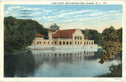 Lake House, Washington Park Postcard