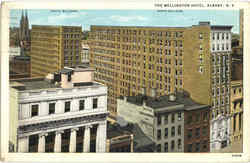 The Wellington Hotel Albany, NY Postcard Postcard