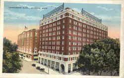 Consumers Bldg Jackson, MI Postcard Postcard