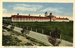 Barn No. 3 O. C. Barber's Farm Postcard