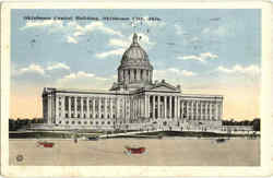 Oklahoma Capitol Building Postcard