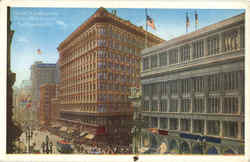 Phelan Bldg. In Center, Market St San Francisco, CA Postcard Postcard