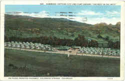 Hammond Cottage City And Camp Ground Colorado Springs, CO Postcard Postcard