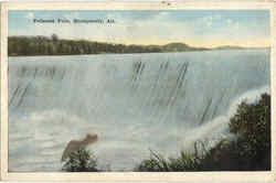 Tallassee Falls Montgomery, AL Postcard Postcard