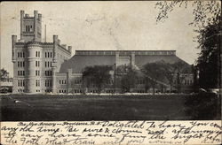 The New Armory and Grounds Providence, RI Postcard Postcard