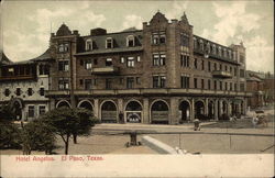 Hotel Angelus El Paso, TX Postcard Postcard