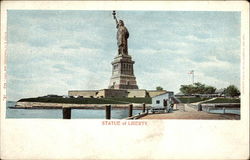 Statue of Liberty New York, NY Postcard Postcard