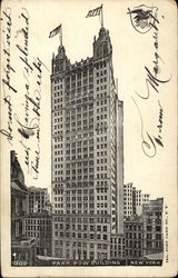 Park Row Building New York, NY Postcard Postcard